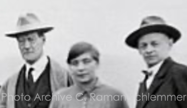 Lyonel Feininger, together with Gunta Stölzl  and Oskar Schlemmer