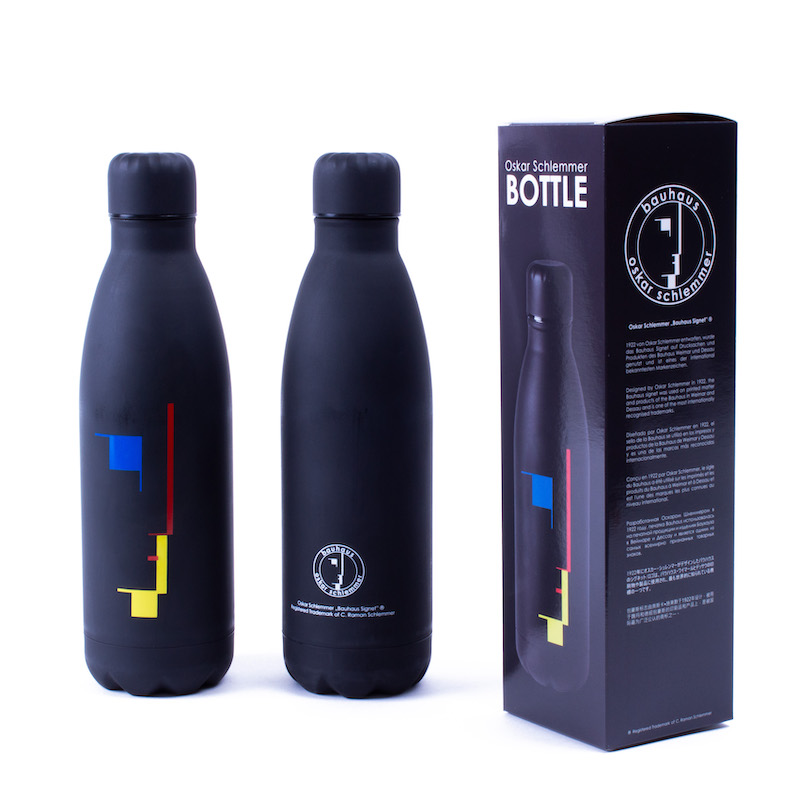 Oskar Schlemmer water bottle — Kessler Museum
