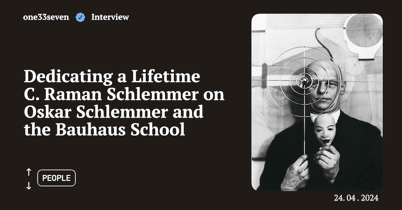 C. Raman Schlemmer interview with Dimitria Markou on one33seven