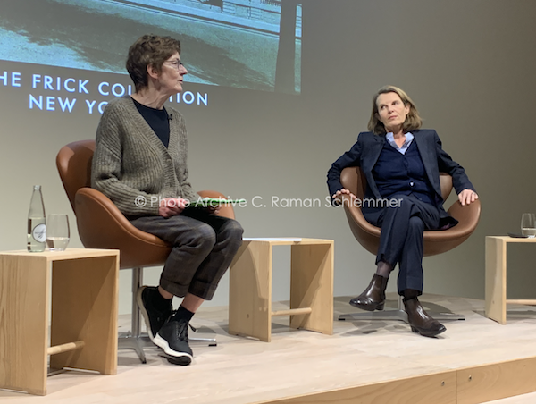 Theodora Vischer with Annabelle Selldorf